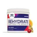 AdvoCare Rehydrat - Elektrolyte Drink Mix - Inkluderer Magnesium, Natrium, Kalium & Calcium - Antioxidant & Aminosyre befæstet - Understøtter hydrering og inddrivelse - Frugt Punch, 12,7 oz