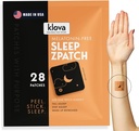 Klova Melatonin- Free Sleep Patches for Voksen124; Natural Sleep Aid with Ashwagandha, Valerian, GABA & L- Theanine Budd124; Fall Assemble Hurtigere, Stay Assemble Længere & Wake Refreshed Budd124; 28 Patches