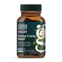 Gaia urter krampe Relief - Urtetilskud til Hormone Balance & Periode krampe Relief - Lavet med Økologisk Lakrids Root, Hvid Peony Root, Gurkemeje & Mere - 60 Vegansk Kapsler (60 Servere)