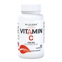 Hallusa Natural Vitamin C 1000 mg Supplement for Immune Support, Antioxidant & Skin Wellness, High Potency Vitamin C Capsules for Daily Wellness, 60 Capsules