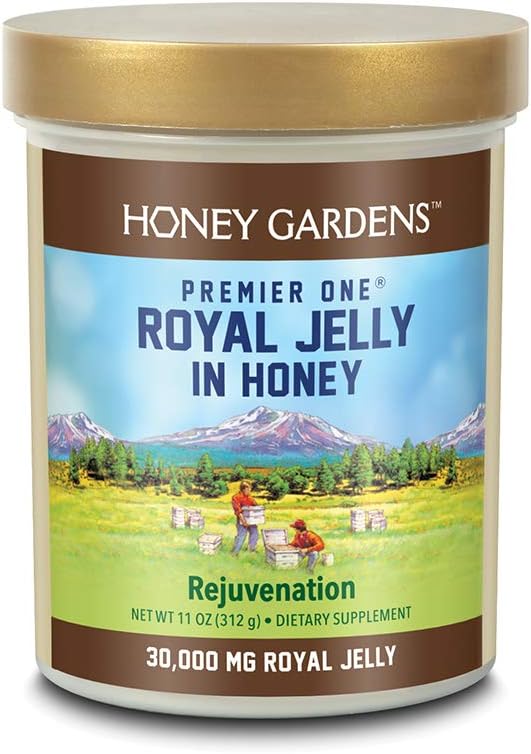 Premier One Royal Jelly in Honey, 30000 Mg, 11 Ounces