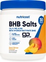 Nutricost BHB Salts Drink Mix (30 Servings, Peach Mango Flavored) (5G BHB Per Serving) - 0G Total Sugars, Vegetarian Product