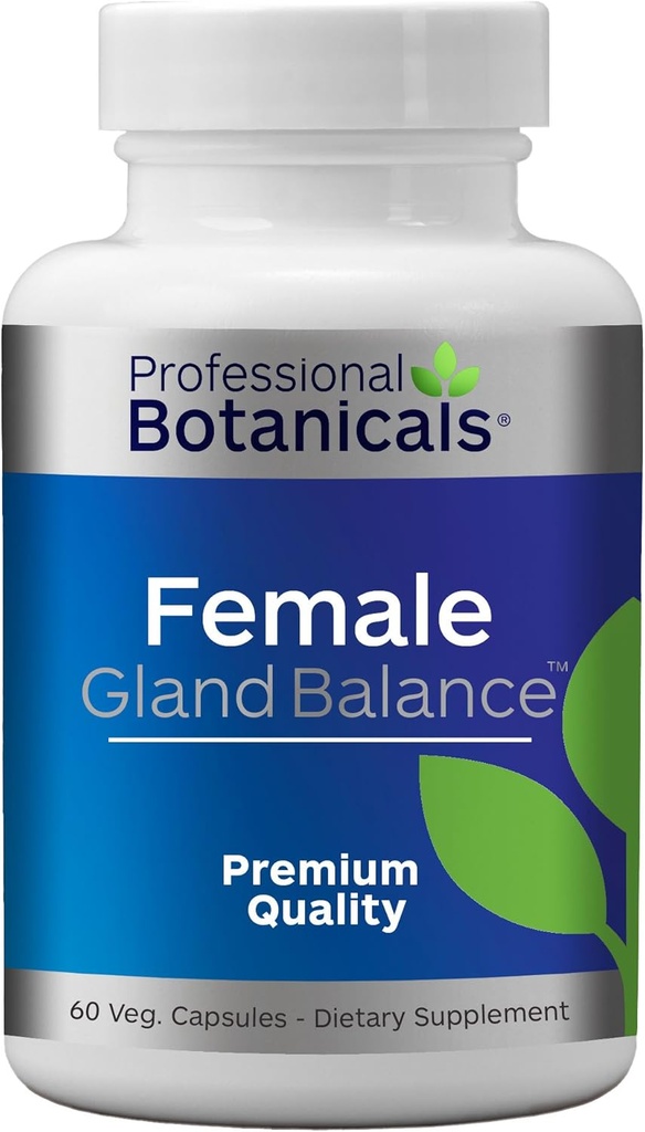 Kvindelig Gland Balance - Hormonstøtte - 60 vegetariske kapsler