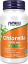 Now Foods Supplements, Chlorella 1000 mg med naturligt forekommende Chlorophyll, Beta- Caroten, blandede carotenoider, C-vitamin, jern og protein, 60 tabletter