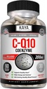 Kaya Naturals - CoQ10 Power Antioxidant Supplement for vaskulære, hjerte sundhed, sunde blodtryksniveauer, og immunfunktion - Genskaber daglig Cellulær og energiproduktion - 60 Veggie kapsler