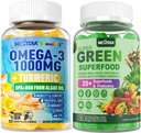Vegansk Omega-3 Gummies + Super Green Gummies