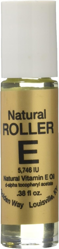 Golden Way Natural Vitamin E Roller, 0,38 Fluid Ounce