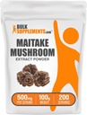 BulkSupplements.com Maitake Mushroom Extract Powder - Maitake Mushroom Supplement Superfood Supplement - Gluten Free, 500mg per Serving, 100g (3,5 oz) (Pack of 1)