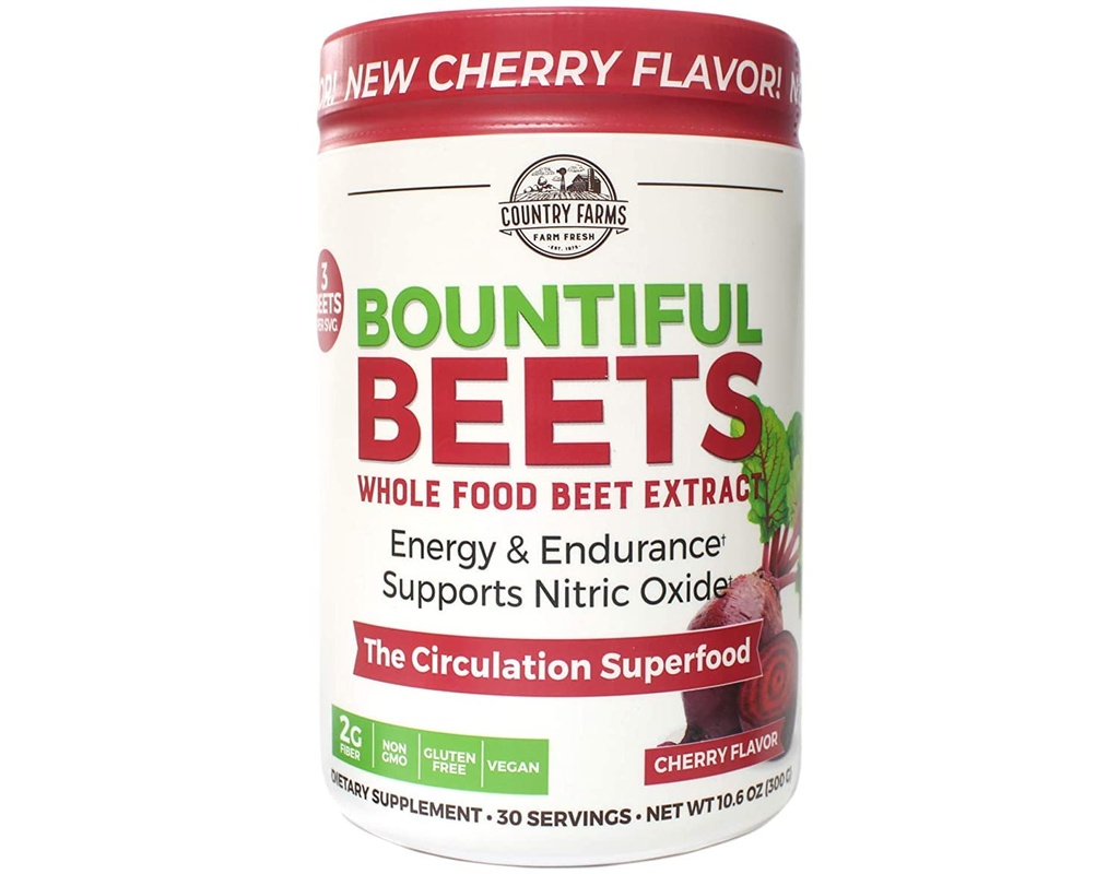 Country Farms Bountiful Beets Circulation Superfood 10.6 oz (pakke med 2)