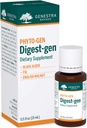 Genestra Brands Digest-gen | Black Alder, Fig, and English Walnut Herbal Supplement | 0.5 fl. oz.