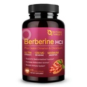 NATUR TARGET Berberine HCl 1200mg, Berberine supplement med Ceylon kanel, Chrom - understøtter immunforsvar, Gastrointestinal & Heart Health, non- GMO, 120 kapsler