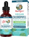 MaryRuth Organics Chlorophyll Liquid Drops (124; Clean Label Project Certified ® - 124; Vegan - 124; Non- Diluted Liquid Chlorophyll - 124; Mulberry Derived Supplement for 14 + - 124; Non- GMO - 124; Delicious Minty Flavor - 124; 2 Fl Oz