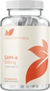 Bioactive SAM- e 500mg - High Strength SAM- e Supplement med Biological Active S, S Form for lever og mood Support - Vegan non-GMO Konserveringsfri - Made in the US (60 Servere)