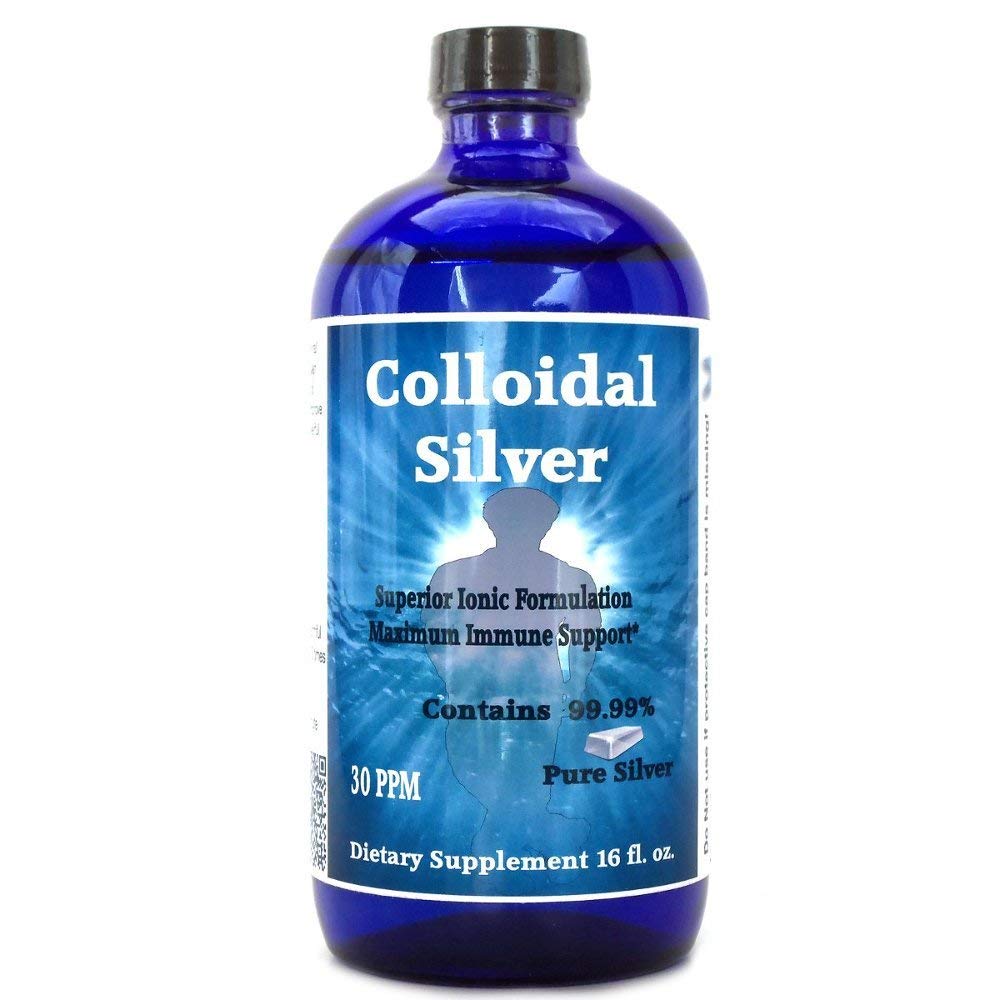 Superior Sølv 30PPM 16 fl oz Ionic Sølv Lavet med 99,99% Pure Sølv
