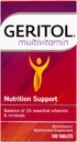 Geritol Multivitamin 100 fane (tidligere kaldet Geritol Complete - samme produkt!)