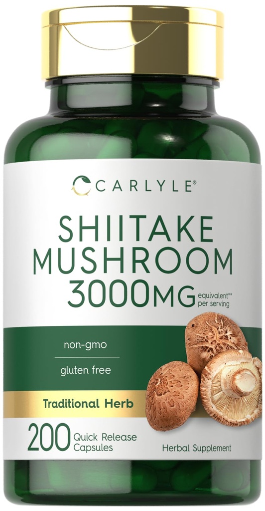 Carlyle Shiitake Mushroom Extract: 124; 3000mg