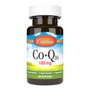 Carlson - Co- Q10, 100 mg, Energy Production & Heart Function, 60 Softgel