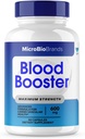 (Microbio Blood Booster, Micro Bio Blood Booster Natural Blood Flow Support Supplement, Micro Bio Brands Pills Advanced Microbiobrands Maximum Strength Support Formel (60 kapsler)