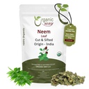 Organic Way Neem Leaf Cut og sigteled Medical 124; Urte Tea Medical 124; Premium Neem Leaf Medical 124; USDA Certified Medical 124; Non GMO & Gluten Free Medical 124; Oprindelse - Indien (16 oz - 1 lbs)