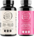 Happy Sund Hippie Vaginal Probiotika til kvinder & Joy- Filled Mood Support