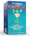 vGlucoflex Omega 3-6-9, Omegas fra EPA / DHA Fish Oil til fælles sundhed, 30 portioner