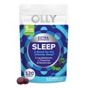 OLLY Extra Strength Sleep Gummy, 5 mg Melatonin, L- Theanin, Kamille, Lemon Balm Ekstrakter, Sleep Aid, BlackBerry Flavor - 120 Greve