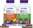 Natrol JuiceFestiv, The Ultimate Fruit and Veggie Super-Food to Support Balanced Nutrition and Overall Well-Being, Plus Antioxidants for Cellular Health, 90 Capsules (2-Count), Up to a 45 Day Supply