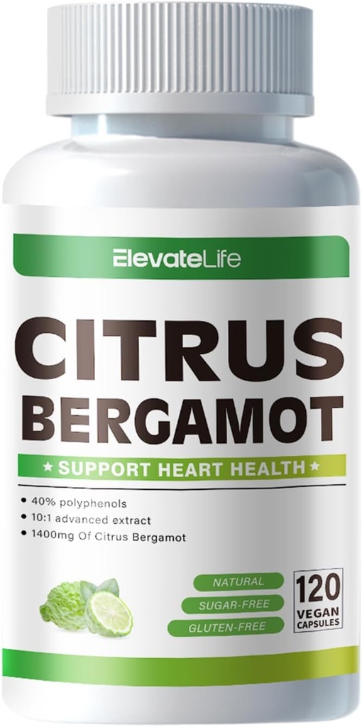 ElevateLife Citrus Bergamot 1400mg, 120 kapsler...