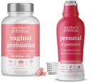 Mors løfte prænatal og postnatal multivitamin væske & vaginal probiotika for kvinder bundle