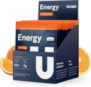 UCAN Energy Powder, Tropical Orange, Keto, Sugar- Free Pre & Post Workout for Mænd & Kvinder, Non- GMO, Vegan, Gluten- Free, Great for Runners, Gym-Goers og High Performance Atleter (12 Servere, 25g)