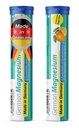 Tysk Magnesium oxide tillæg Note 124; Effervescent tabletter Note 124; Orange Flavor - 200 mg Magnesium per servering Note 124; Sukker fri, Vegan - T & D Pharma - Made in Germany