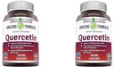 Amazing Formulas Quercetin 500 Mg, 120 VCs - Kosttilskud, Veganske kapsler, Non- GMO, Gluten Free - Optimal med en afbalanceret kost og regelmæssig øvelse
