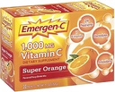 Emergen- C Vitamin C Fizzy Drik Mix Super Orange - 1000 mg - 0,32 Ounce Hver, 30 Greve (pakke med 1)