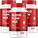 LIVORKA (3 Pack Blood Flow Max, Blood Flow Max Kapsler, Blood Flow Max Blood Support, Blood Flow Max, Blood Flow Kapsler for Generall Wellness, Blood Flow Max Pills, 90 Kapsler til 3 Måneder