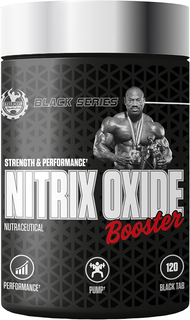Black Series Nitrix oxide Booster Note 124; Burns Overskydende lagrede Fedtstoffer, øger Body Metaolism
