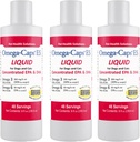 Pet Health Solutions ES Flydende for hunde og katte, Koncentreret EPA og DHA, Omega-3 Flydende supplement, Fedtsyrer, Antioxidanter, Vitaminer Minerals, Understøtter sunde Joints, Hud & Coat, 24- oz