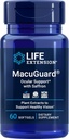Life Extension MacuGuard Okulær support med Saffron - Eye Health Supplement for Sund Vision - med Lutein, Meso- zeaxanthin, zeaxanthin, Saffron - Gluten- Gratis, Non- GMO - 60 bløddele