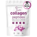 Micro Ingredients Multi Collagen Peptider Powder, 16oz124; Full Spectrum Type I, II, III, V, X + Biotin, Hyaluronsyre, & C-vitamin; 124; Unflavored Medic124; Keto & Paleo Friendly Medical 124; Non- GMO