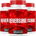 (3 Pack) Reversirol - Reversirol Premium Formel, Reversirol Kapsler, Reversirol Advanced Optimizer Kapsler, Reversirol Supplement Support Pills, Reversirol Anmeldelser, 90 Kapsler til 3 Måneder
