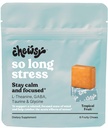 Chewsy So Long Stress, Rolig Fruity Chews, Stay rolig & fokuseret. w / L- theanin, Aminosyre, GABA, Glycin, Tyrosin, Taurine & Magnesium. Non- GMO og gluten- fri. Tropiske frugter tygger, 6-dages forsyning