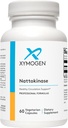 XYMOGEN Nattokinase - Nattokinase 2000 FU blodtrykstillæg - Heart Health, Circulation & Blood Pressure Support - Gluten Free, Vegan, Non GMO (60 kapsler)