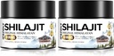 Shilajit Organic 600mg Maksimal potens Gold Grade Shilajit Resin Shilajit Supplement Natural Autentiske med 85 + spor Mineraler & Fulvic Acid for Energy, Immunitet, 50 Bedste (2 Pack)