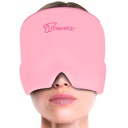 Theraice Headache Relief Cap, Migræne Ice Pack Mask Produkter, Kvinder Cooling Gel Hat, Ansigtet Cold Compress Head Wrap for Hendes Stress. Stor fødselsdagsgave til mor, søster, bedstemor, kæreste og lærer