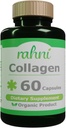 Kollagen supplement til kvinder og mænd, med Hyaluronsyre & C-vitamin, Reducere rynker, forbedre kvaliteten af din hud, negle og hår, 60 kapsler
