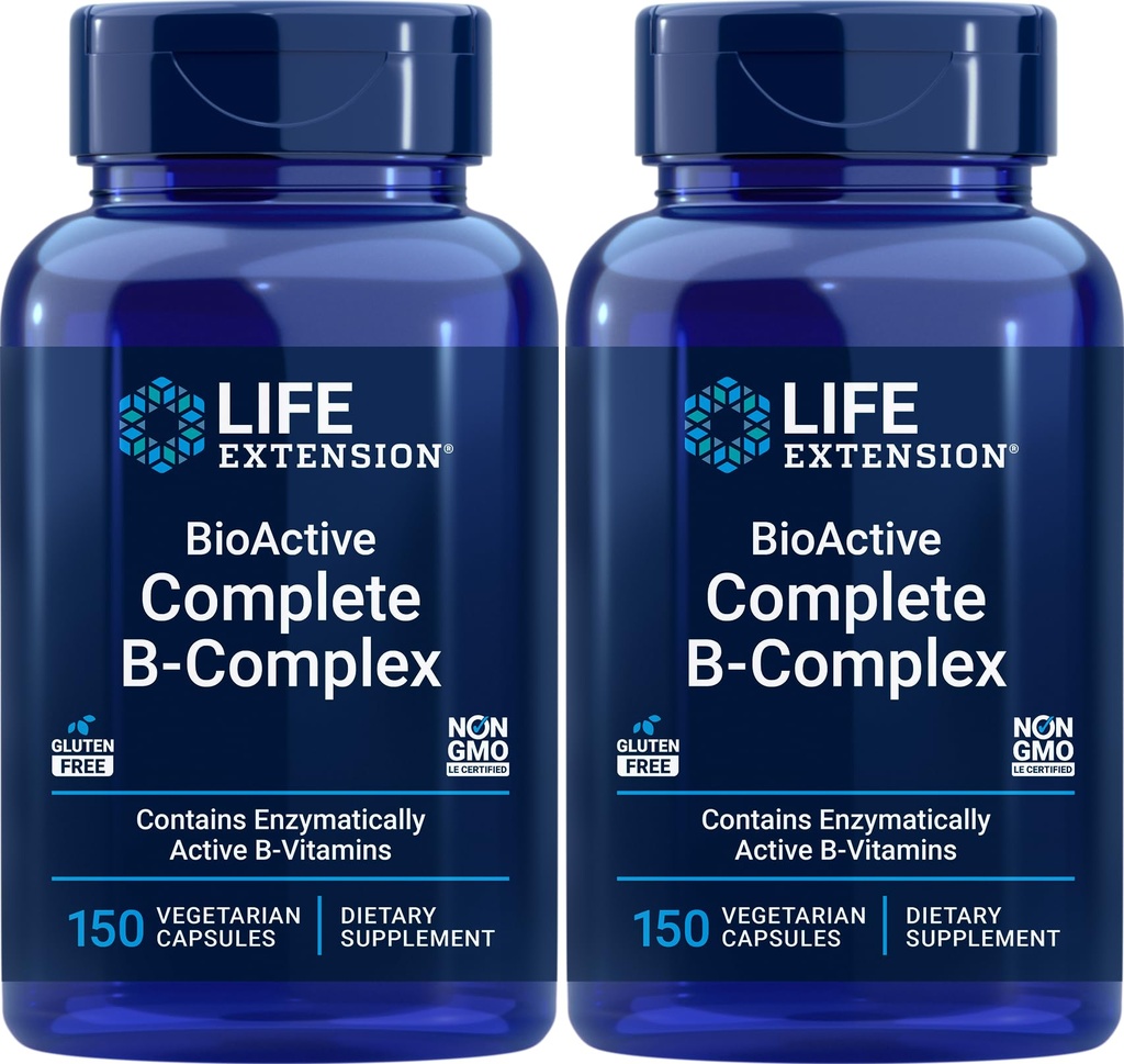 BioActive Complete B- Complex, 150 vegetariske kapsler