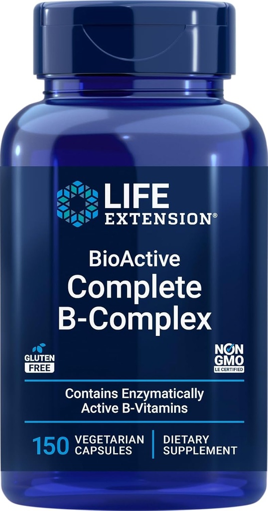 BioActive Complete B- Complex, 150 vegetariske kapsler