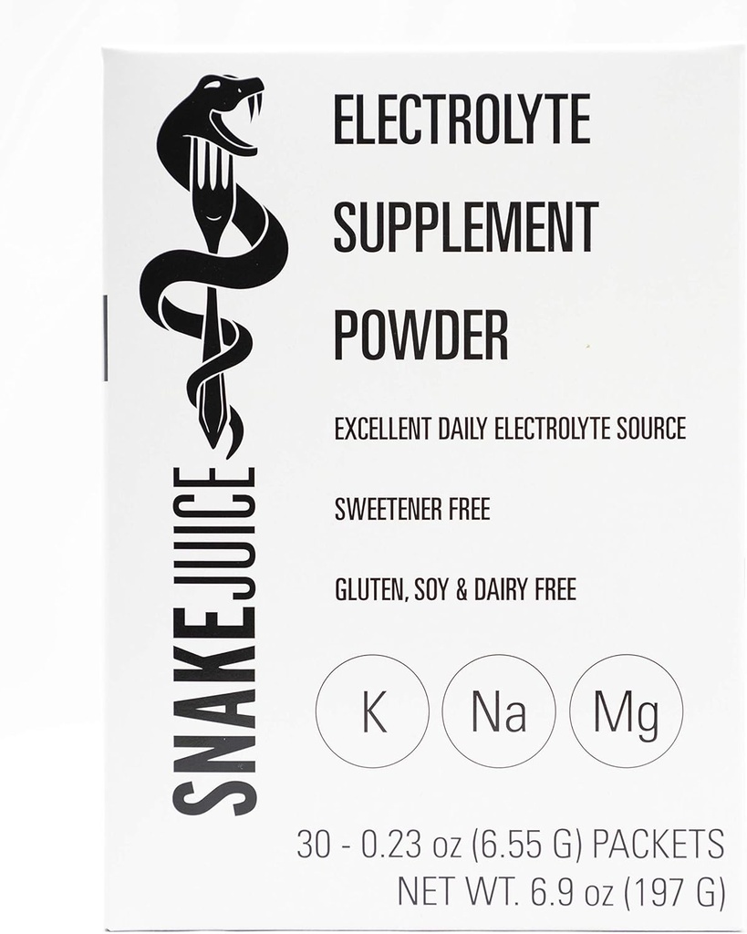 Keto Diet Electrolyte Powder, Unflavored, Fasting-Focused Supplement Beverage Mix, 30 Easy-Open Packets