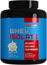 Prolab Whey Isolate 5LB, Ultra- Pure, Fast- Absorbing Whey Protein Isolere med 23g Protein & BCAAs, Understøtter Lean Muscle Growth, Recovery & Performance (Vanilla Ice Cream)