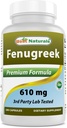 Best Naturals Fenugreek Seed 610 mg 180 Capsules