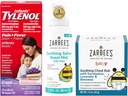 Tylenol and Zarbee’s Baby Essentials Bundle for Infants: Infants Acetaminophen Liquid Medicine, Zarbee's Baby Soothing Nasal Spray, and Zarbee's Baby Soothing Eucalyptus & Lavendar Chest Rub